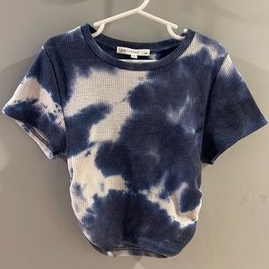 Tie-Dye Cropped Shirt